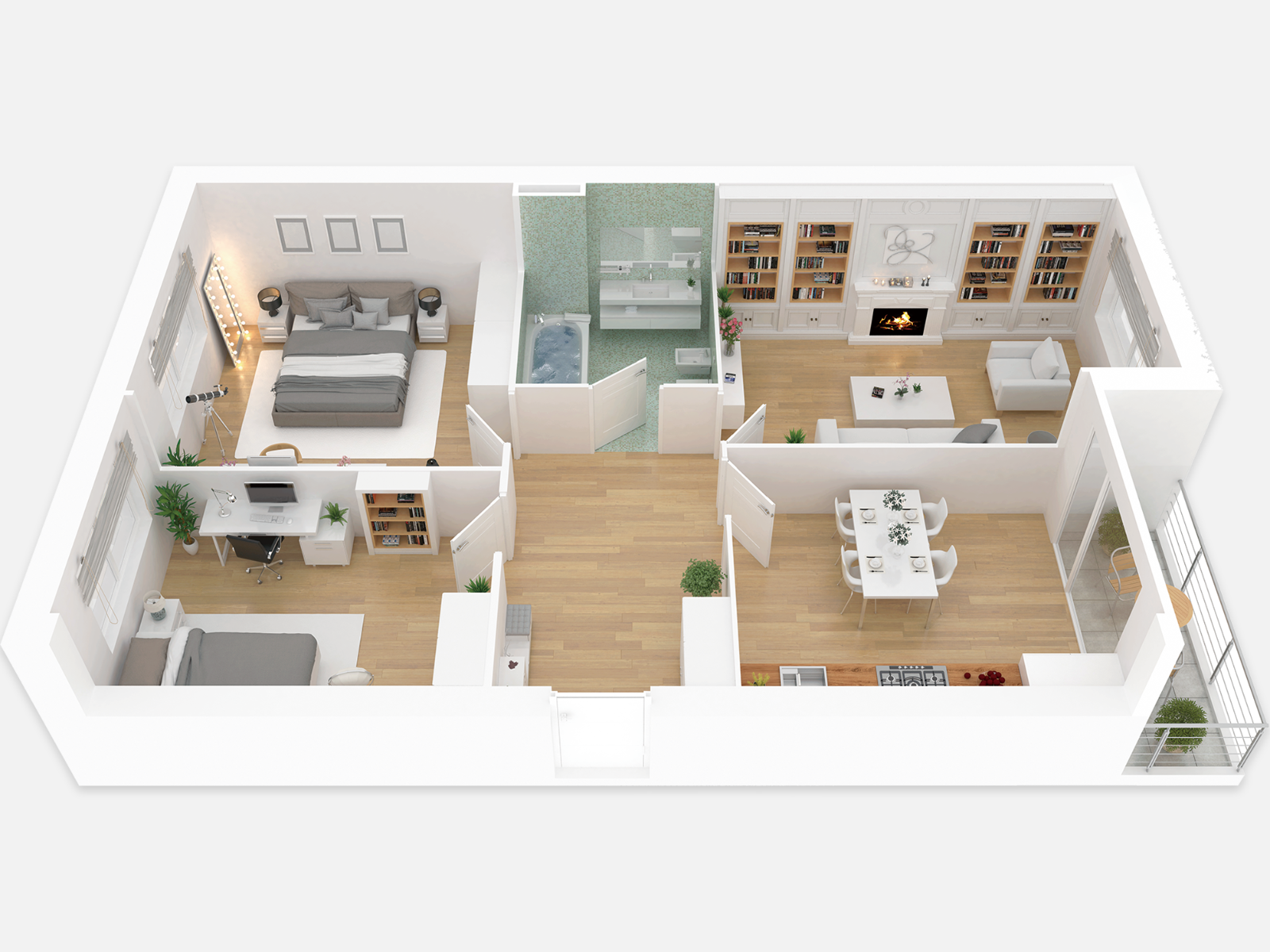 ホテルやジム、サロンなどのバーチャル見学